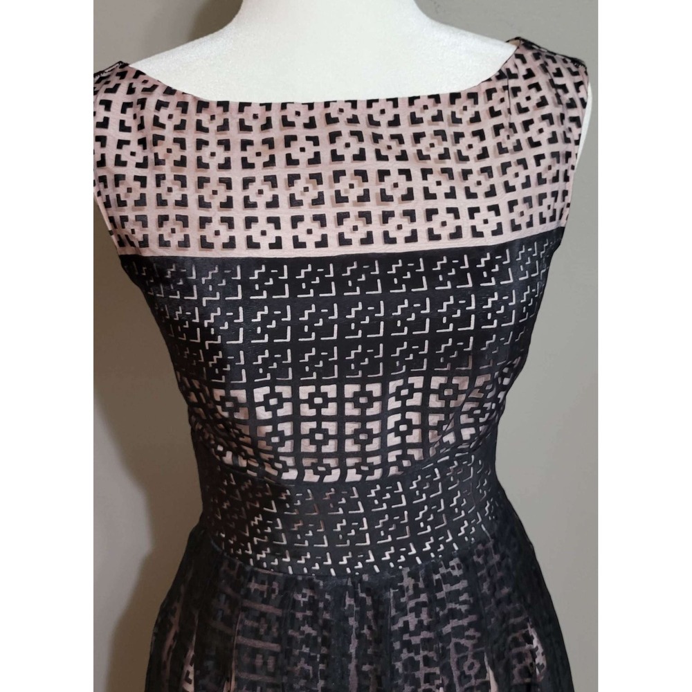 Kate Spade Geo Tile Fit & Flare Dress - Picture 4 of 11